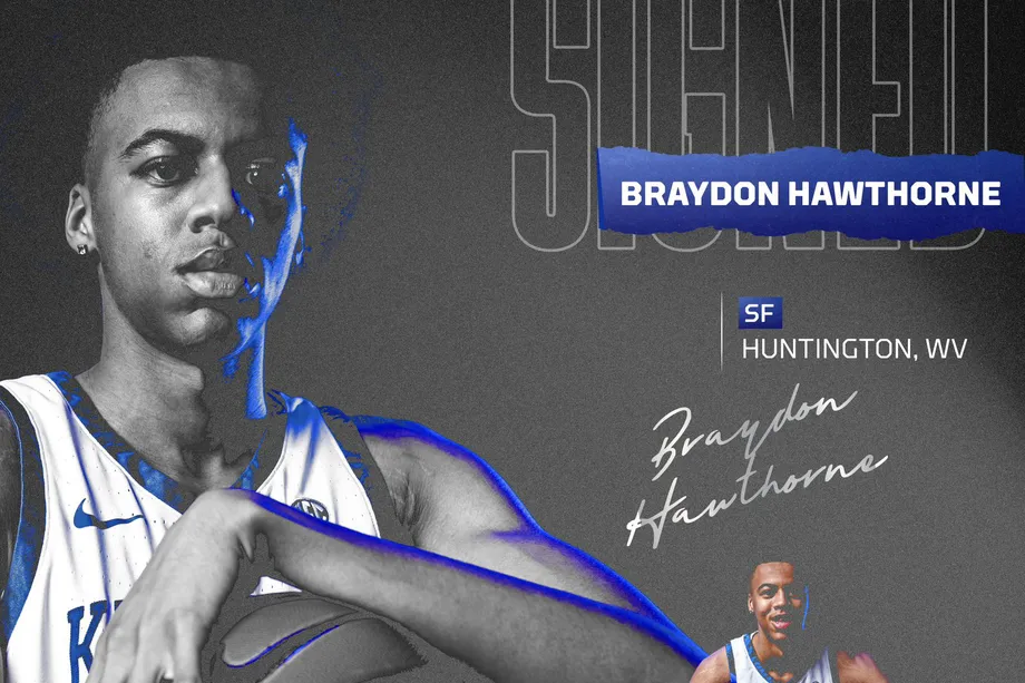 Braydon Hawthorne Officially Signs with Kentucky