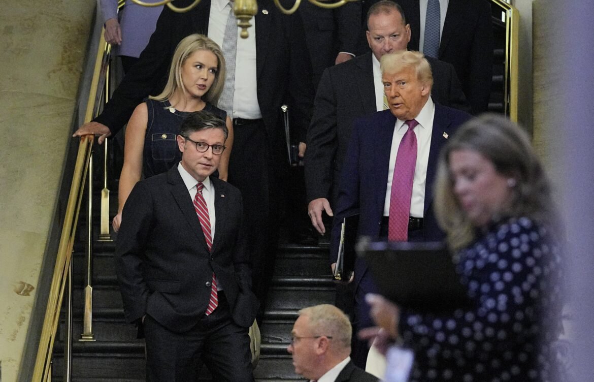 Internal GOP Struggles Over Tax and Spending Bill