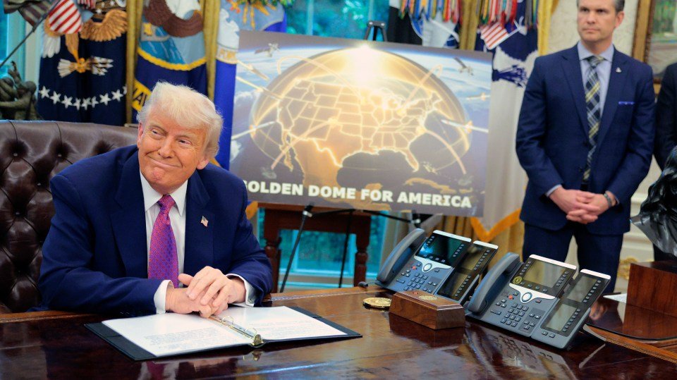 Trump Unveils ‘Golden Dome’ Missile Defense Initiative