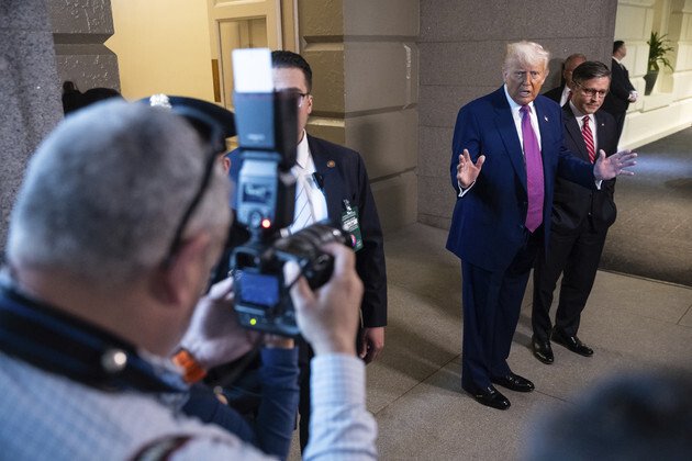 Trump Opposes Deep Medicaid Cuts in GOP Bill